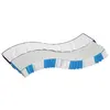 Image de vidaXL Matelas à ressorts ensachés dureté moyenne 140x190 cm372852