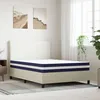 Image de vidaXL Matelas Ã  ressorts ensachÃ©s duretÃ© moyenne 140x190 cm