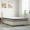 Image de vidaXL Matelas Ã  ressorts ensachÃ©s moyen 140x190 cm