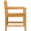 Image de vidaXL Vidaxl Chaises De Jardin Lot De 6 58x59x88 Cm Bois Massif De Teck