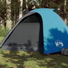 Image de vidaXL Vidaxl Tente De Camping À Dôme 4 Personnes Bleu Imperméable