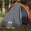Image de vidaXL Tente de camping à dôme 2 personnes gris et orange imperméable94341