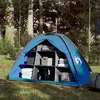 Image de vidaXL Tente de rangement avec 9 compartiments bleu imperméable94375