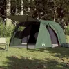 Image de vidaXL Tente de camping tunnel 4 personnes vert imperméable94397