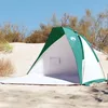 Image de Vidaxl Tente De Plage Vert D'eau 268x223x125 Cm 185t Polyester