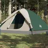 Image de vidaXL Tente de camping à dôme 6 personnes vert imperméable94412