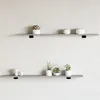 Image de vidaXL Étagères murales 4 pcs sonoma gris 100x10x1,5cm bois ingénierie