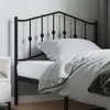 Image de vidaXL TÃªte de lit mÃ©tal noir 100 cm