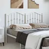 Image de vidaXL Tête de lit métal blanc 150 cm