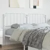 Image de vidaXL TÃªte de lit mÃ©tal blanc 180 cm