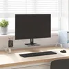 Image de vidaXL Support de moniteur blanc 100x20x8 cm verre trempé et métal374218
