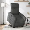 Image de vidaXL Vidaxl Fauteuil Inclinable Gris Foncé Tissu