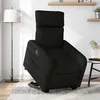 Image de vidaXL Fauteuil inclinable noir tissu3206701