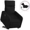 Image de vidaXL Vidaxl Fauteuil Inclinable Électrique Noir Tissu