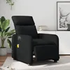 Image de vidaXL Fauteuil de massage inclinable Ã©lectrique noir similicuir