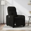 Image de vidaXL Fauteuil inclinable électrique Noir Tissu3206779