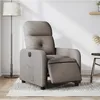 Image de vidaXL Vidaxl Fauteuil Inclinable Électrique Taupe Tissu