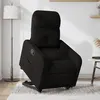 Image de vidaXL Fauteuil inclinable noir tissu3206797