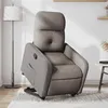 Image de vidaXL Fauteuil inclinable taupe tissu3206802