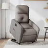 Image de vidaXL Fauteuil inclinable électrique taupe tissu3206820
