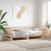 Image de vidaXL Lit coulissant sans matelas 2x(80x200) cm Bois massif