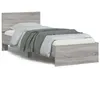 Image de vidaXL Cadre de lit sans matelas avec tête de lit 90x200 cm838629