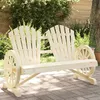 Image de vidaXL Chaise de jardin Adirondack 2 places bois de sapin massif365095