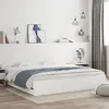 Image de vidaXL Cadre de lit avec tiroirs sans matelas blanc 160x200 cm3207259