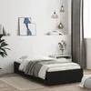 Image de vidaXL Cadre de lit avec tiroirs sans matelas noir 90x200 cm