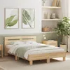 Image de vidaXL Cadre de lit sans matelas chêne sonoma 120x200 cm3207429