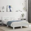 Image de vidaXL Cadre de lit sans matelas blanc 120x190 cm3207448