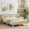 Image de vidaXL Cadre de lit sans matelas chêne sonoma 120x190 cm3207450