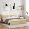 Image de vidaXL Cadre de lit sans matelas chêne sonoma 200x200 cm3207457
