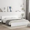 Image de vidaXL Cadre de lit avec LED sans matelas blanc 200x200 cm3207581