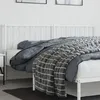 Image de vidaXL TÃªte de lit mÃ©tal blanc 180 cm