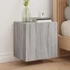 Image de vidaXL Meuble TV mural sonoma gris 40,5x30x40 cm bois d'ingÃ©nierie