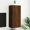 Image de vidaXL Meuble TV mural chêne marron 40,5x30x90 cm bois d'ingénierie836930
