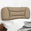 Image de vidaXL Coussin de tête de lit cappuccino 100 cm similicuir