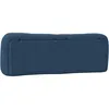 Image de vidaXL Vidaxl Coussin De Tête De Lit Bleu 160 Cm Tissu