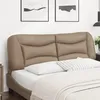 Image de Vidaxl Coussin De TÃªte De Lit Cappuccino 160 Cm Similicuir