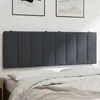 Image de vidaXL Coussin de tête de lit gris foncé 120 cm velours374662
