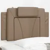 Image de vidaXL Coussin de tête de lit cappuccino 80 cm similicuir