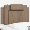 Image de vidaXL Coussin de tête de lit cappuccino 90 cm similicuir