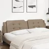 Image de vidaXL Vidaxl Coussin De Tête De Lit Cappuccino 200 Cm Similicuir