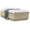 Image de vidaXL Cadre de lit sans matelas chÃªne sonoma 90x190 cm
