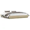 Image de vidaXL Cadre de lit sans matelas chÃªne sonoma 200x200 cm