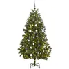 Image de vidaXL Sapin de Noël artificiel articulé 300 LED et boules 270 cm
