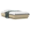 Image de Vidaxl Cadre De Lit Sans Matelas Avec LumiÃ¨res Led 75x190 Cm
