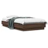 Image de vidaXL Cadre de lit sans matelas avec lumiÃ¨res LED 75x190 cm