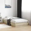 Image de vidaXL Cadre de lit sans matelas chêne sonoma 90x190 cm839632